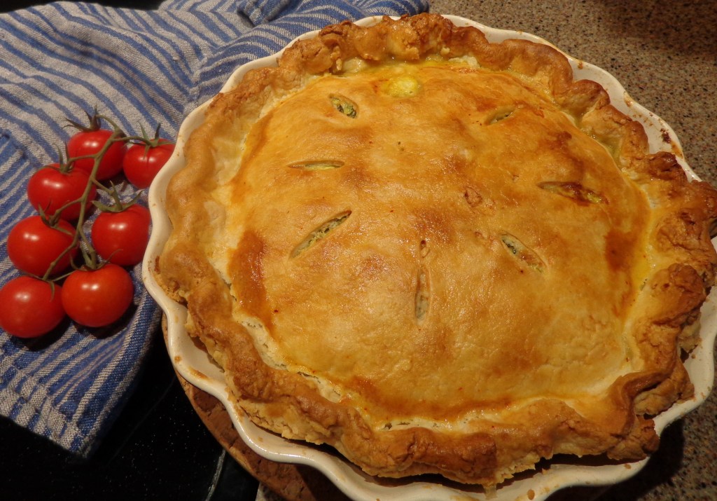 Chard tart baked by Deborah Cooke