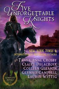 Five Unforgettable Knights, a digital boxed set of five medieval romances, available for a limited time and at a special price