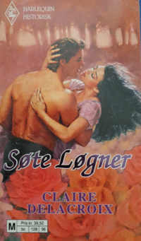 Honeyed Lies, book #1 of the Moorish series of medieval romances by Claire Delacroix, Norwegian edition