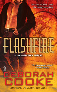 Flashfire, #7 in the Dragonfire series of paranormal romances by Deborah Cooke