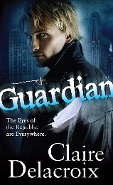 Guardian, book #2 of the Prometheus Project of urban fantasy romances by Claire Delacroix, out of print mass market edition