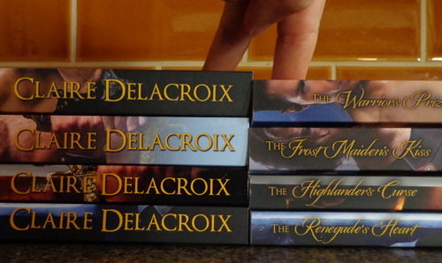 The Ture Love Brides series of medieval romances by Claire Delacroix in print editions