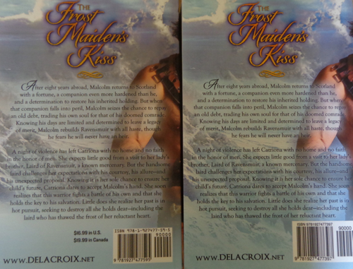 The Ture Love Brides series of medieval romances by Claire Delacroix in print editions