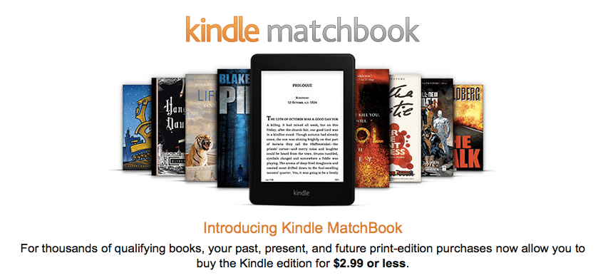 Amazon Matchbook