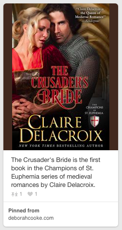 The Crusaders' Bride cover pinned from Deborah Cooke's website