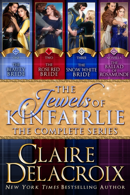 The Jewels of Kinfairlie digital bundle of Scottish medieval romances by Claire Delacroix