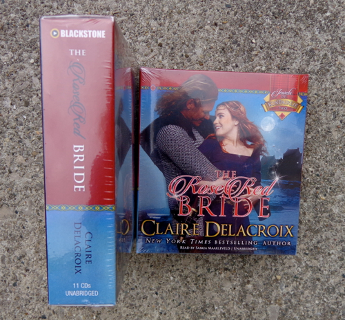 The Rose Red Bride by Claire Delacroix, Blackstone audio edition