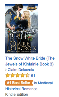 The Snow White Bride on the Charts!