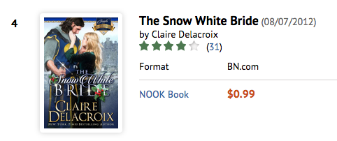 The Snow White Bride at B&N on August 24, 2016