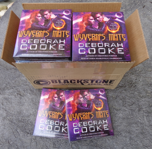 Wyvern's Mate, audio cds, a paranormal romance by Deborah Cooke, narrated by Saskia Maarleveld