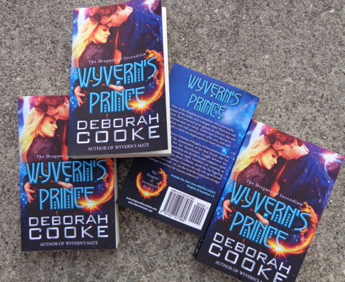 Wyvern's Prince in Print, book #2 of the Dragons of Incendium series of paranormal romances by Deborah Cooke