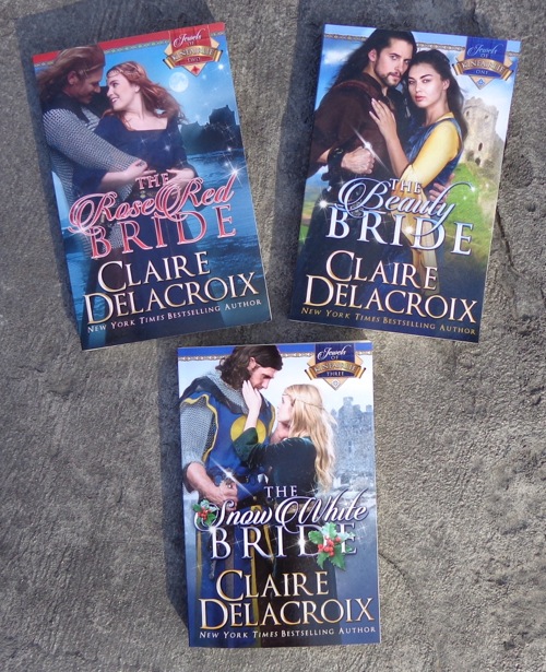 The Jewels of Kinfairlie medieval romances by Claire Delacroix in new trade paperback editions