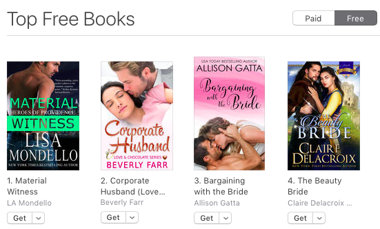 The Beauty Bride at iBooks March 23, 2017