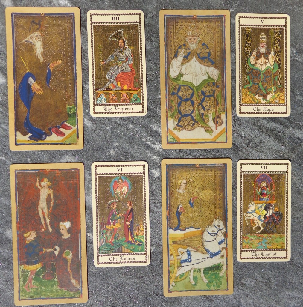 Two tarot decks compared - the Higher Arcana