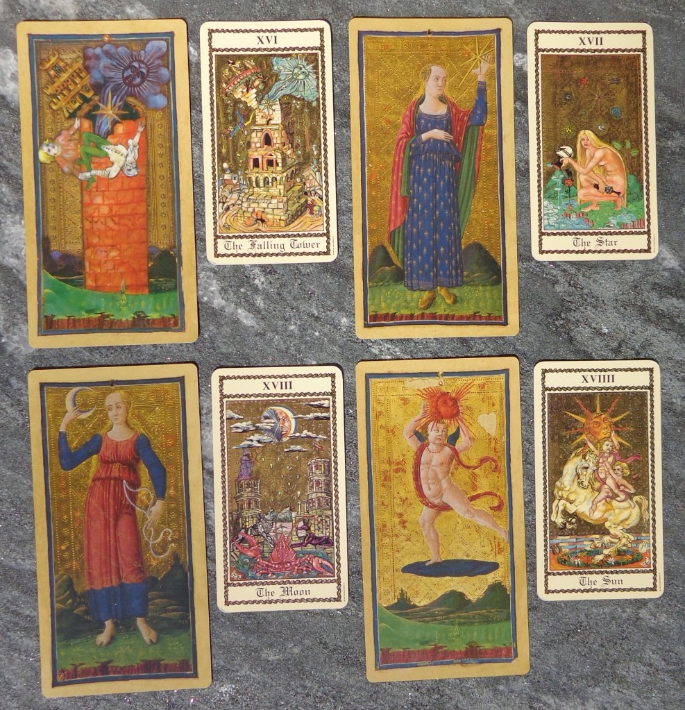 Two tarot decks compared - the Higher Arcana