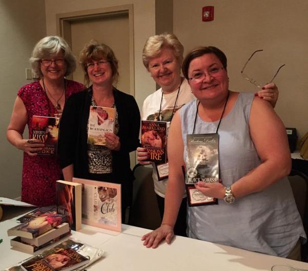 Historical Romance Panel at RTC 2017 with Claire Delacroix, Sharon Page, Anna Markland and Barbara Devlin
