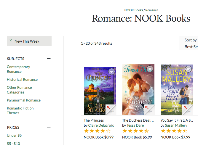 The Princess by Claire Delacroix, #1 bestselling title in Romance at Nook on August 26, 2017