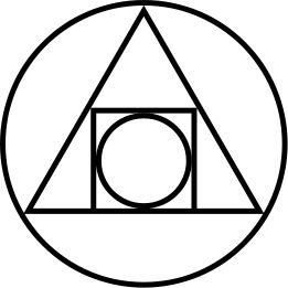 The alchemical symbol for the Philosopher's Stone, 17th century