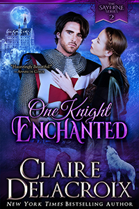 One Knight Enchanted, book #2 of the Sayerne Series of medieval romances by Claire Delacroix