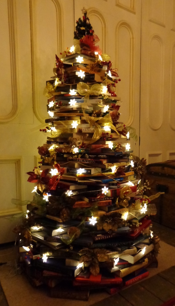 Book Tree built by Deborah Cooke 2017