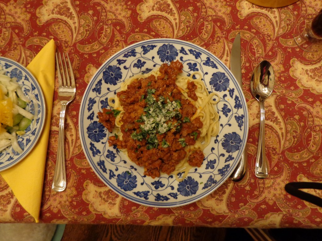 Chef's Plate Spicy Pork Sausage Ragu made by Deborah Cooke