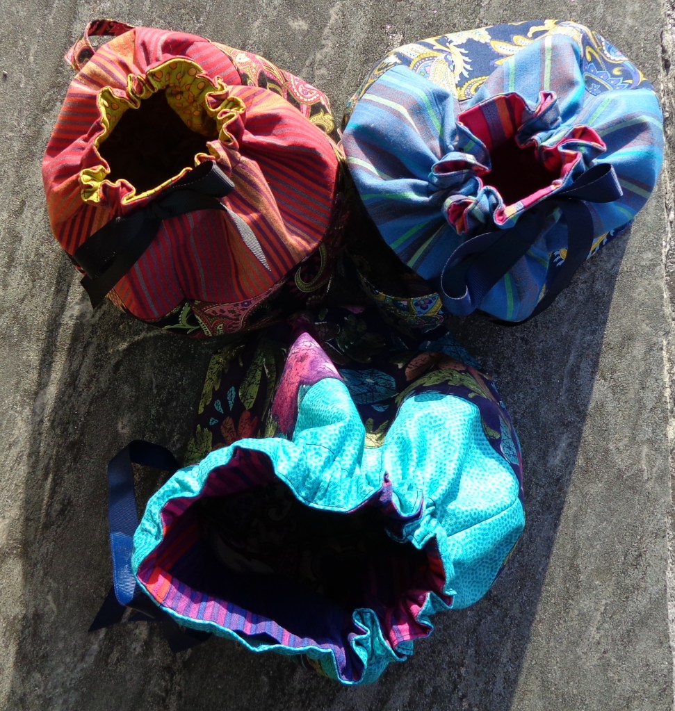 Knitting Project Bags made by Deborah Cooke