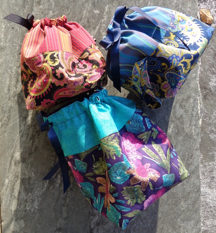 Knitting Project Bags made by Deborah Cooke