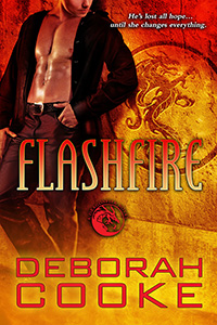 Flashfire, #7 of the Dragonfire Novels, a series of paranormal romances by Deborah Cooke