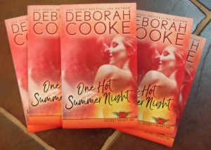 One Hot Summer Night, book #3 of the Secret Heart Ink series of contemporary romances by Deborah Cooke, in print