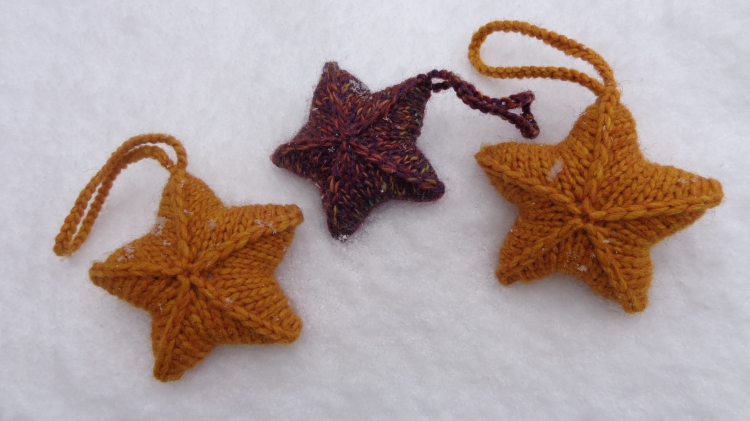 Twinkle Stars knit by Deborah Cooke