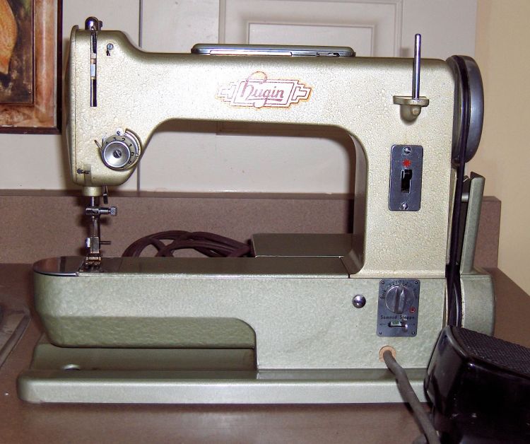 Hugin sewing machine