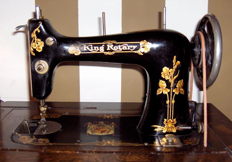 King Rotary treadle sewing machine