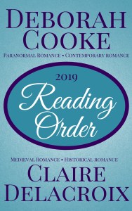 Reading Guide for Deborah Cooke and Claire Delacroix Books 2019 Edition