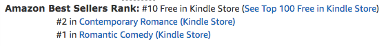 Simply Irresistible, book one of the Flatiron Five series of contemporary romances by Deborah Cooke, at #1 in Romantic Comedy, #2 in Contemporary Romance and #10 free overall at Amazon.com on August 13, 2019