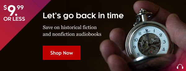 Historical audiobook sale at KOBO US store