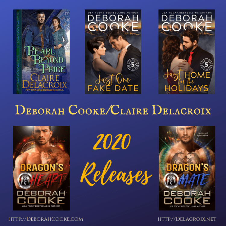 2020 new releases by Deborah Cooke (also writing as Claire Delacroix)