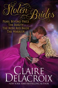 Stolen Brides, a digital boxed set featuring four full-length medieval romances by Claire Delacroix
