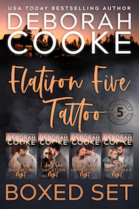 The Flatiron Five Tattoo Boxed Set, including all four contemporary romances in the series by Deborah Cooke