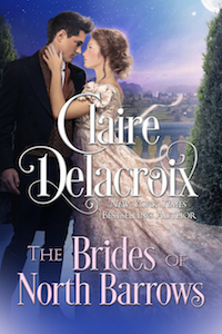 The Brides of North Barrows Boxed Set, including four Regency romance novellas by Claire Delacroix