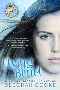 Flying Blind, book one of the Dragon Diaries paranormal YA trilogy by Deborah Cooke