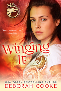 Winging It, book two of the Dragon Diaries YA paranormal trilogy by Deborah Cooke