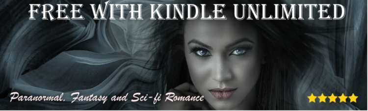 Paranormal romance in Kindle Unlimited BookFunnel promotion 2022
