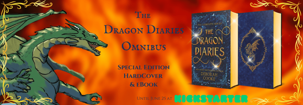 The Dragon Diaries omnibus hardcover edition, coming to Kickstarter in June