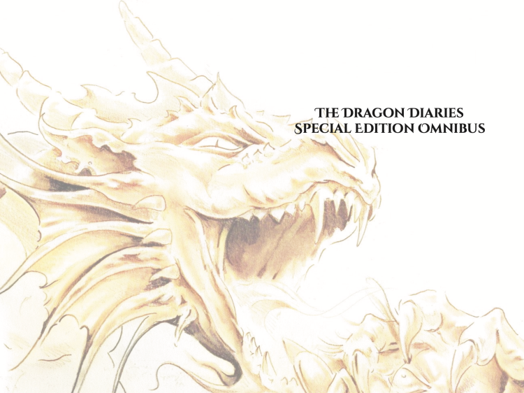 Dragon drawings inside The Dragon Diaries Special Edition Hardcover Omnibus