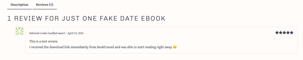 review posted at Hazel & Honeysuckle Press