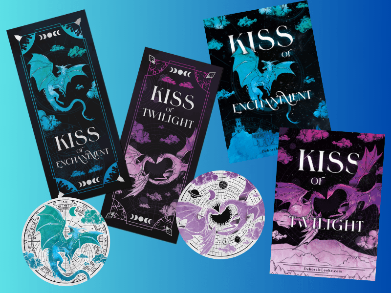 physical rewards for the Kiss of Twilight Kickstarter campaign