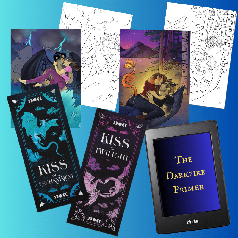 digital rewards for the Kiss of Twilight Kickstarter campaign
