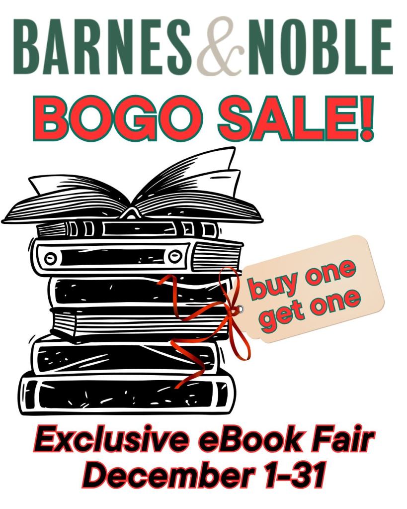 Barnes & Noble December 2025 BOGO event