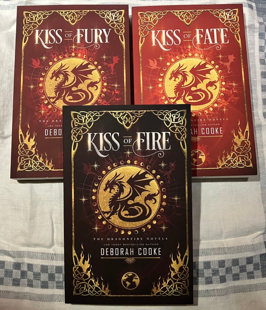 New Trade Paperback editions of the Dragonfire Novels by Deborah Cooke