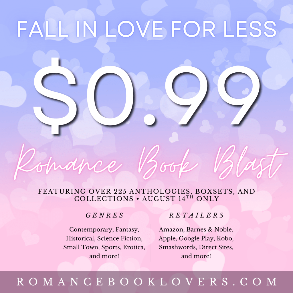 Romance BookLovers one day 99cent boxed set sale August 2026